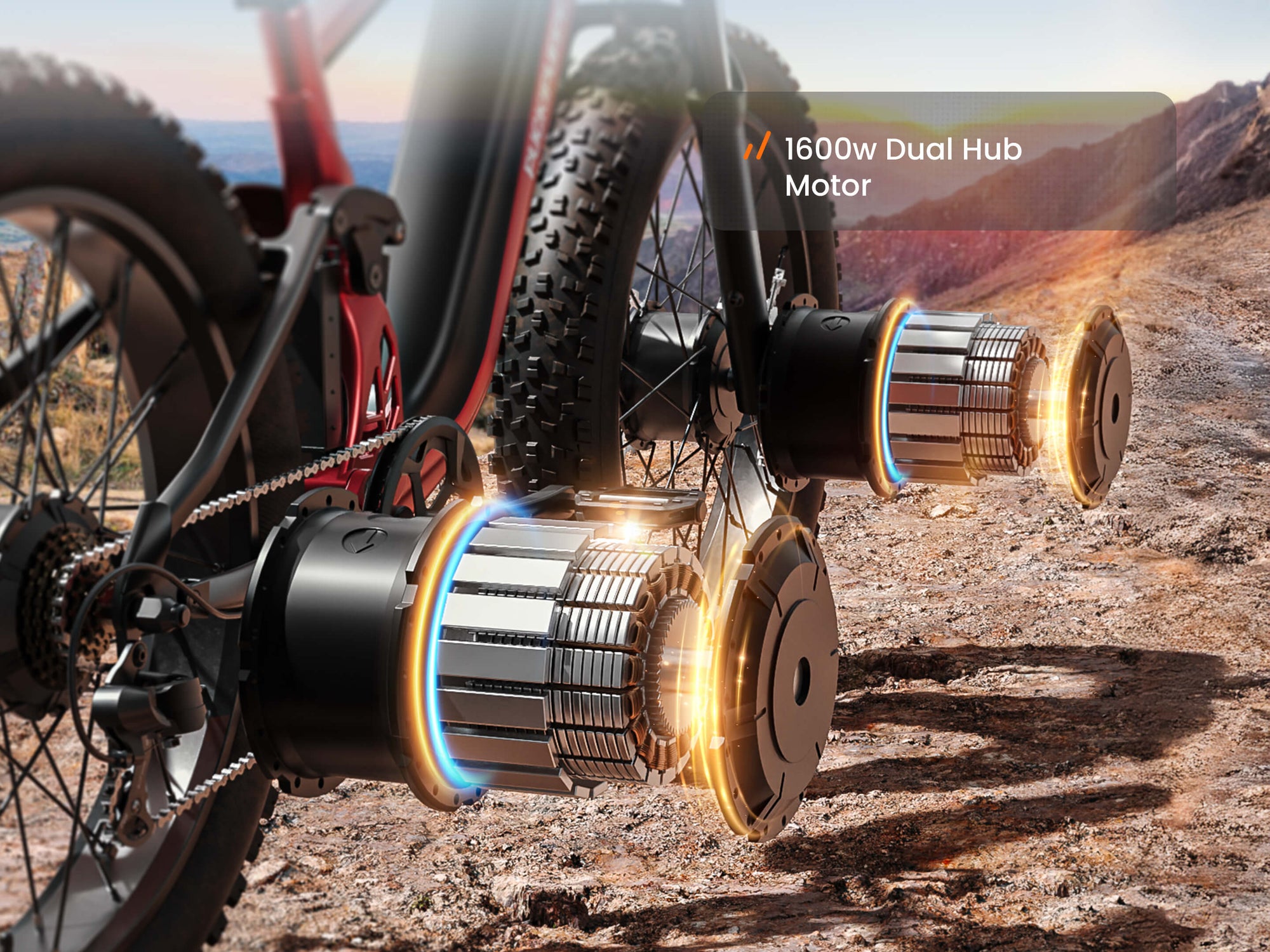 GoldenR Pro EbikeBlack and Red