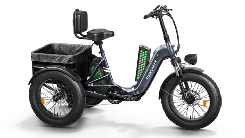 Husky Plus Electric Tricycle - Gray