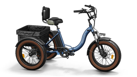 Alaskan Electric Tricycle - Blue