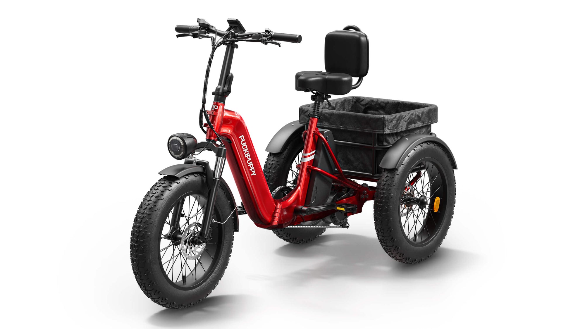 Husky Electric TricycleLight Red