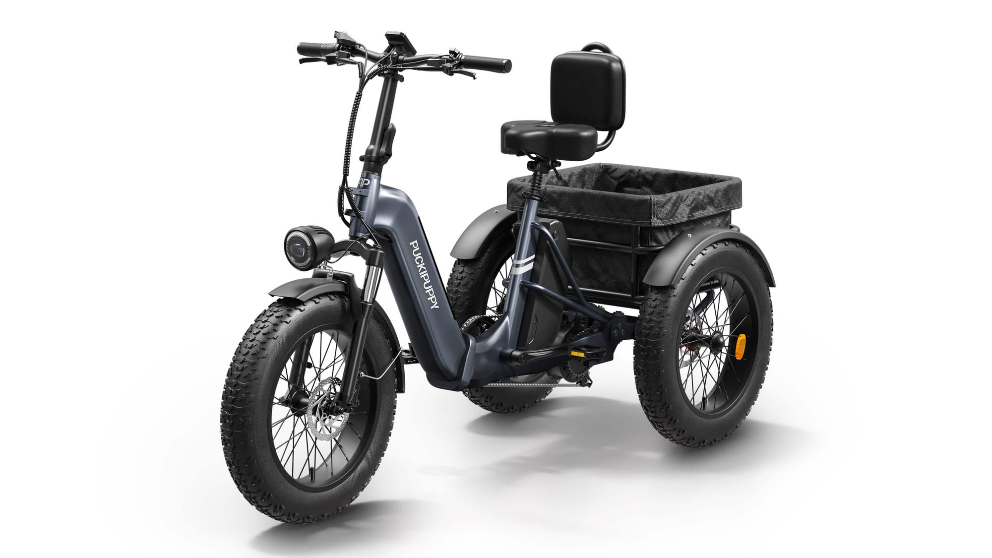 Husky Plus Electric TricycleGray