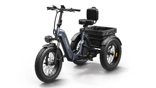 Husky Plus Electric TricycleGray