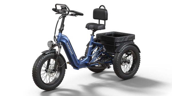 Rottweiler Electric TricycleBlue
