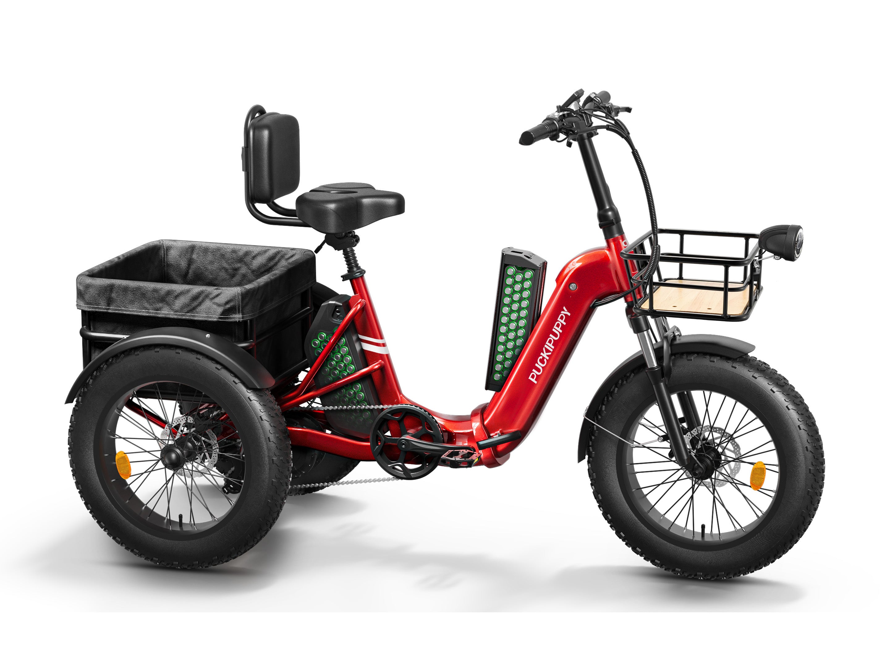 Husky Plus | Dual-Battery Long Range Electric Tricycle