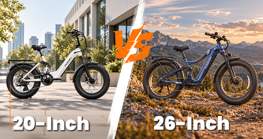 20-Inch vs 26-Inch Fat Tire E-Bikes: Which Size Is Right for You?