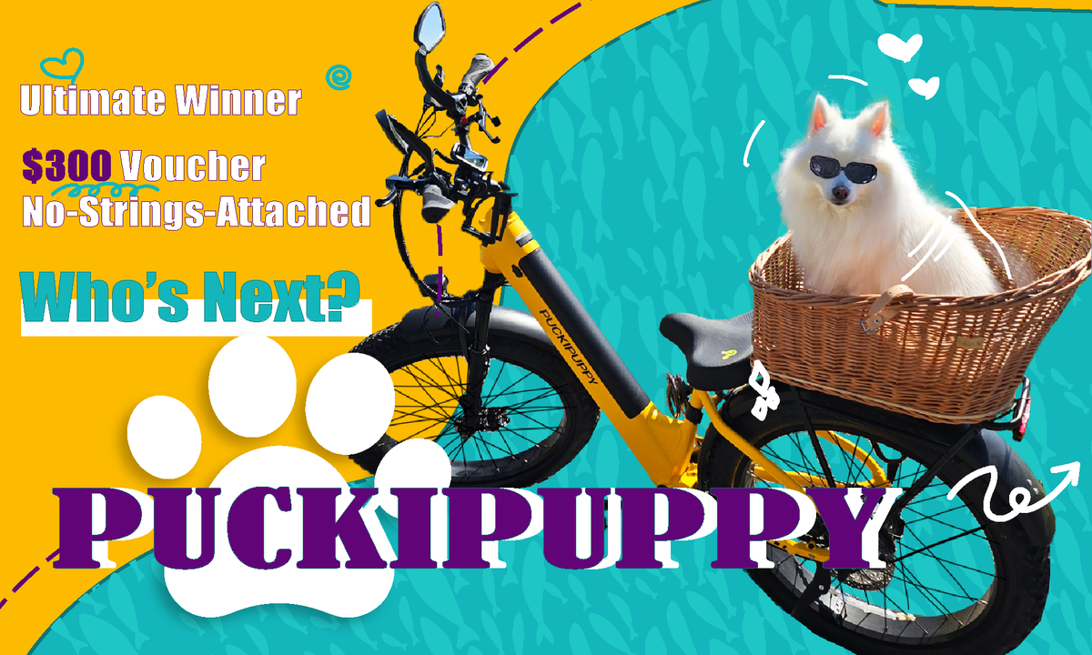 Two PUCKIPUPPY pet ride contest winners awarded $600 in store credit