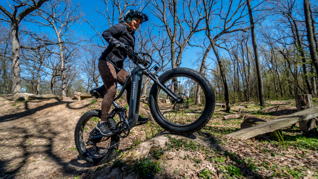 Hop on a fat-tire electric bike and experience the thrill of all-terrain riding.