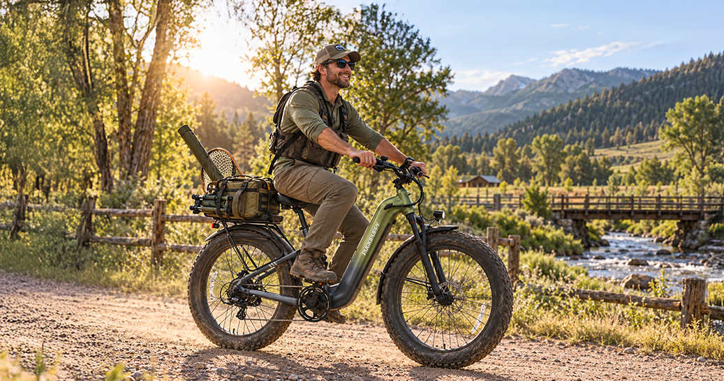 Electric Bike for Fishing: Gear, Range & Terrain Guide