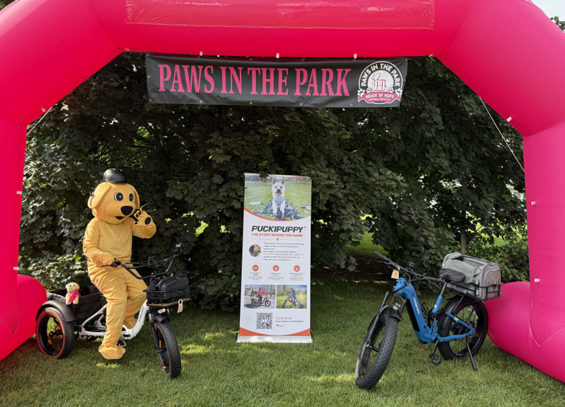 PUCKIPUPPY Joins Paws in the Park: A Special Day with Pet Families