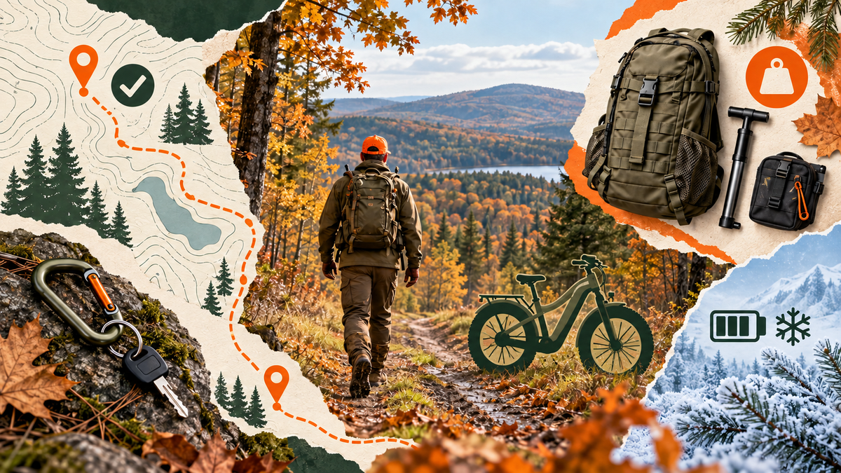 Hunting With an E-Bike: What to Sort Out Before Opening Day