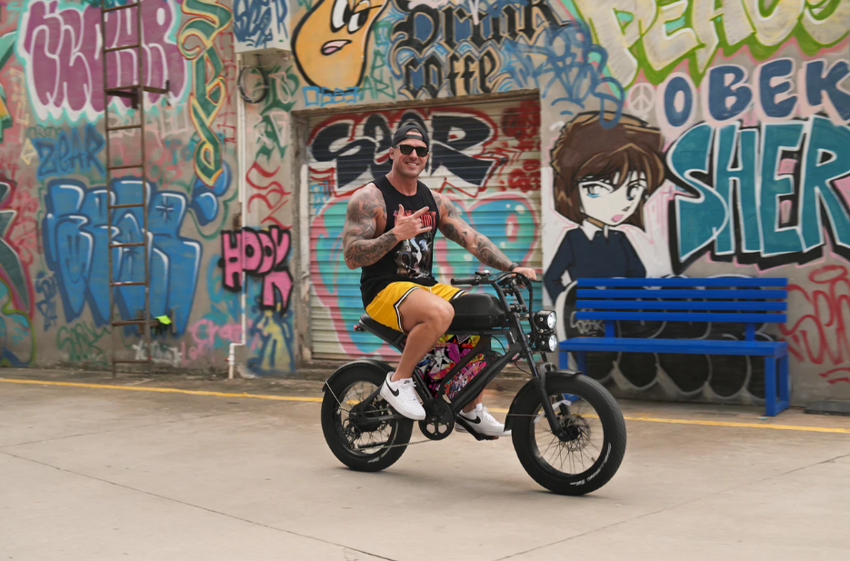Choose the moped-style e-bike that suits you best.