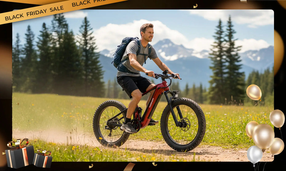 How to Choose a Powerful E-Bike? See How the GoldenR Pro Off-Road E-Bike Powers Through Any Terrain!