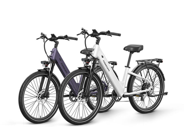 Poodle Ebike+Poodle Ebike - Purple+White