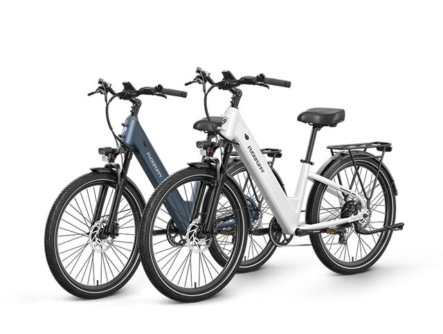 Poodle Ebike+Poodle Ebike - Slate Blue+White