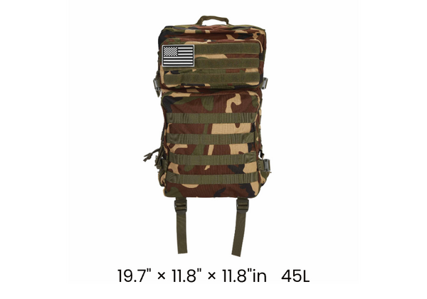 Camouflage Backpack Display Image