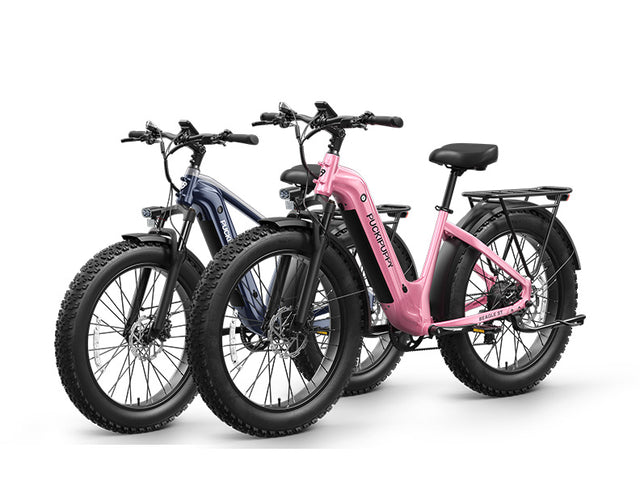 Beagle 2 Ebike+Beagle 2 ST Ebike - Beagle 2 Navy Blue&Grey+Beagle 2 ST Pink