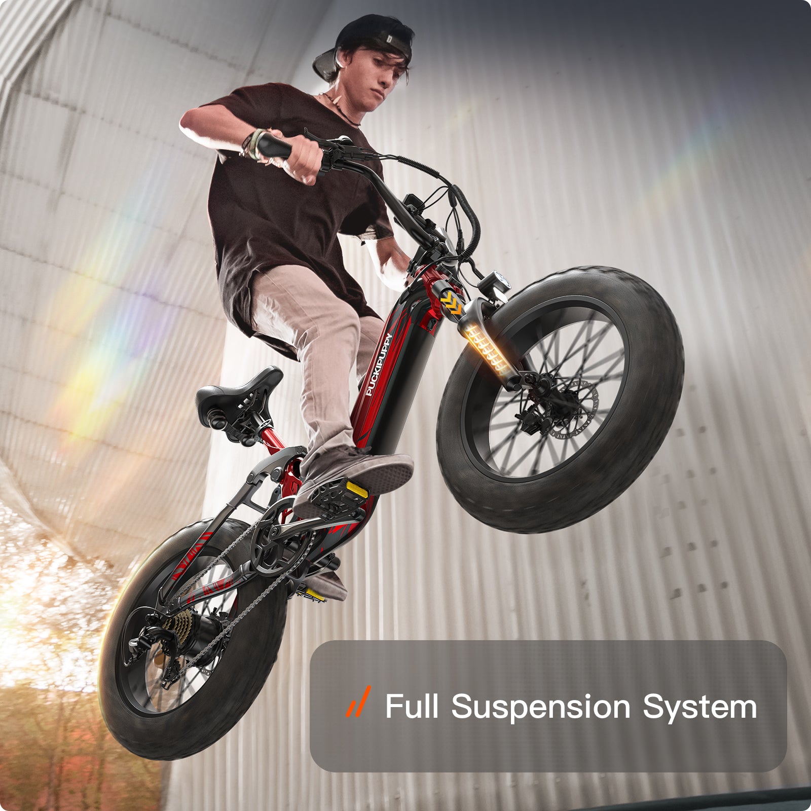 Corgi EbikeGraffiti Red