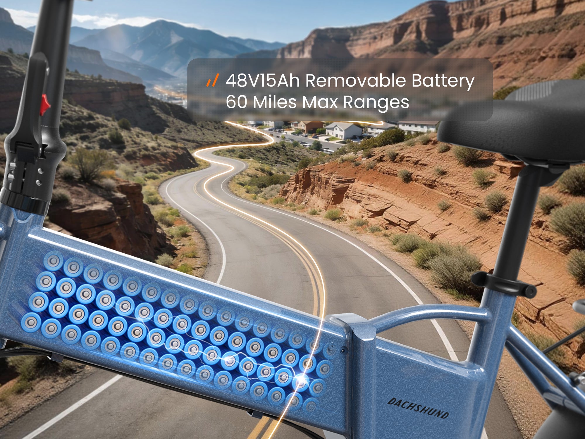 Dachshund EbikeBlue
