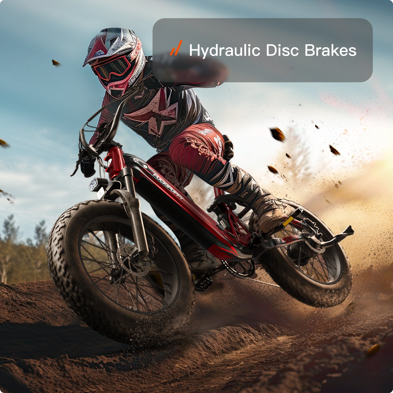 Corgi EbikeGraffiti Red