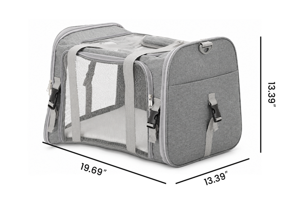 Pet Carrier Bag & Rear Basket