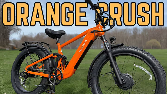 <p><strong>Orange Crush! AWD Puckipuppy Golden R with Dual Suspension</strong></p>