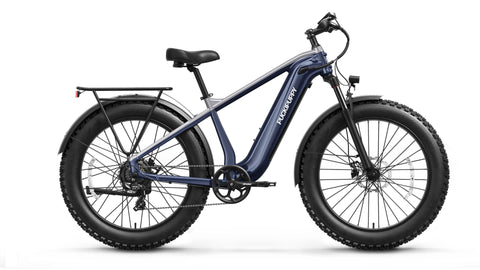 Beagle Ebike - Navy Blue + Gray
