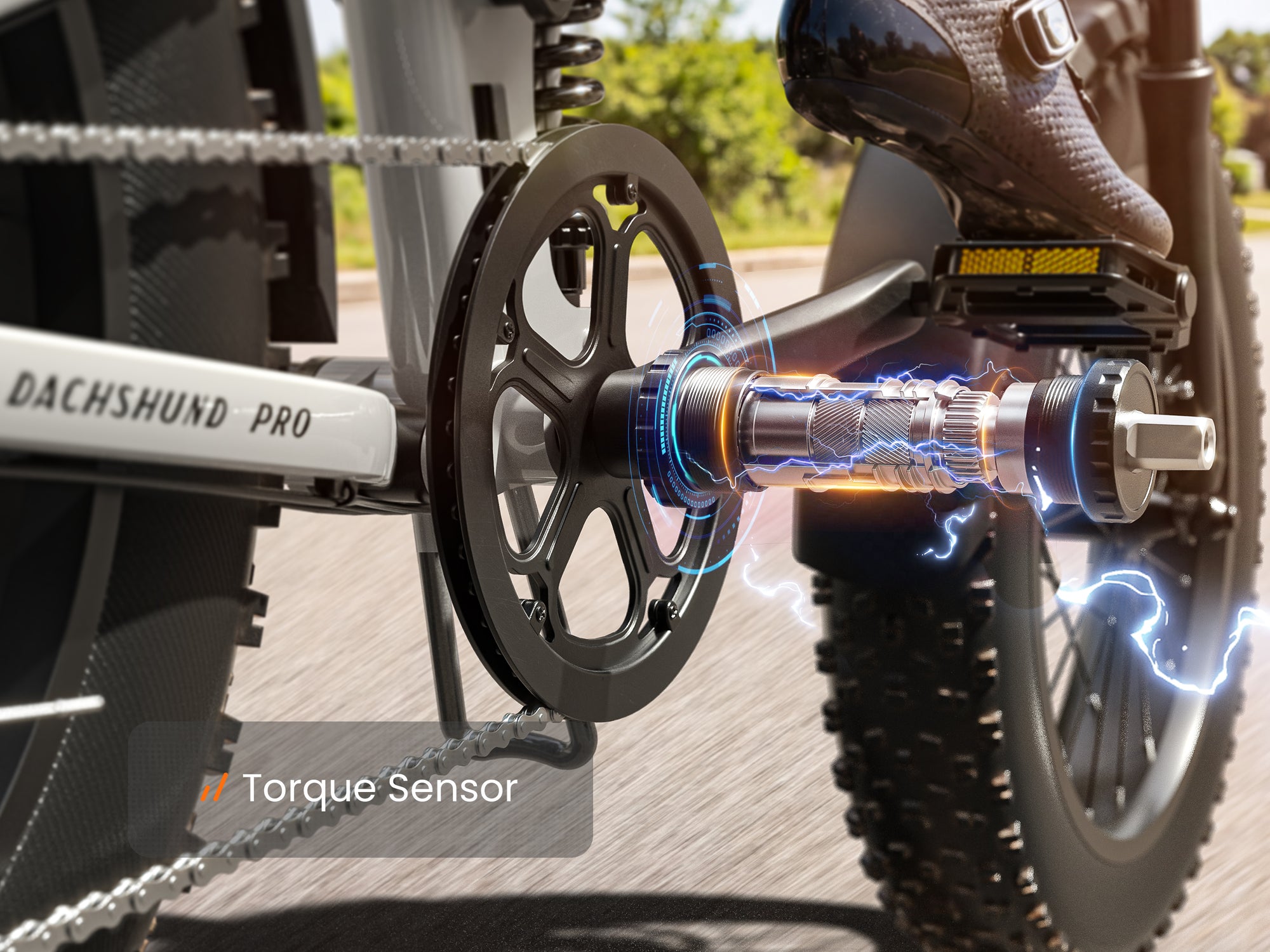 Dachshund Pro EbikeWhite