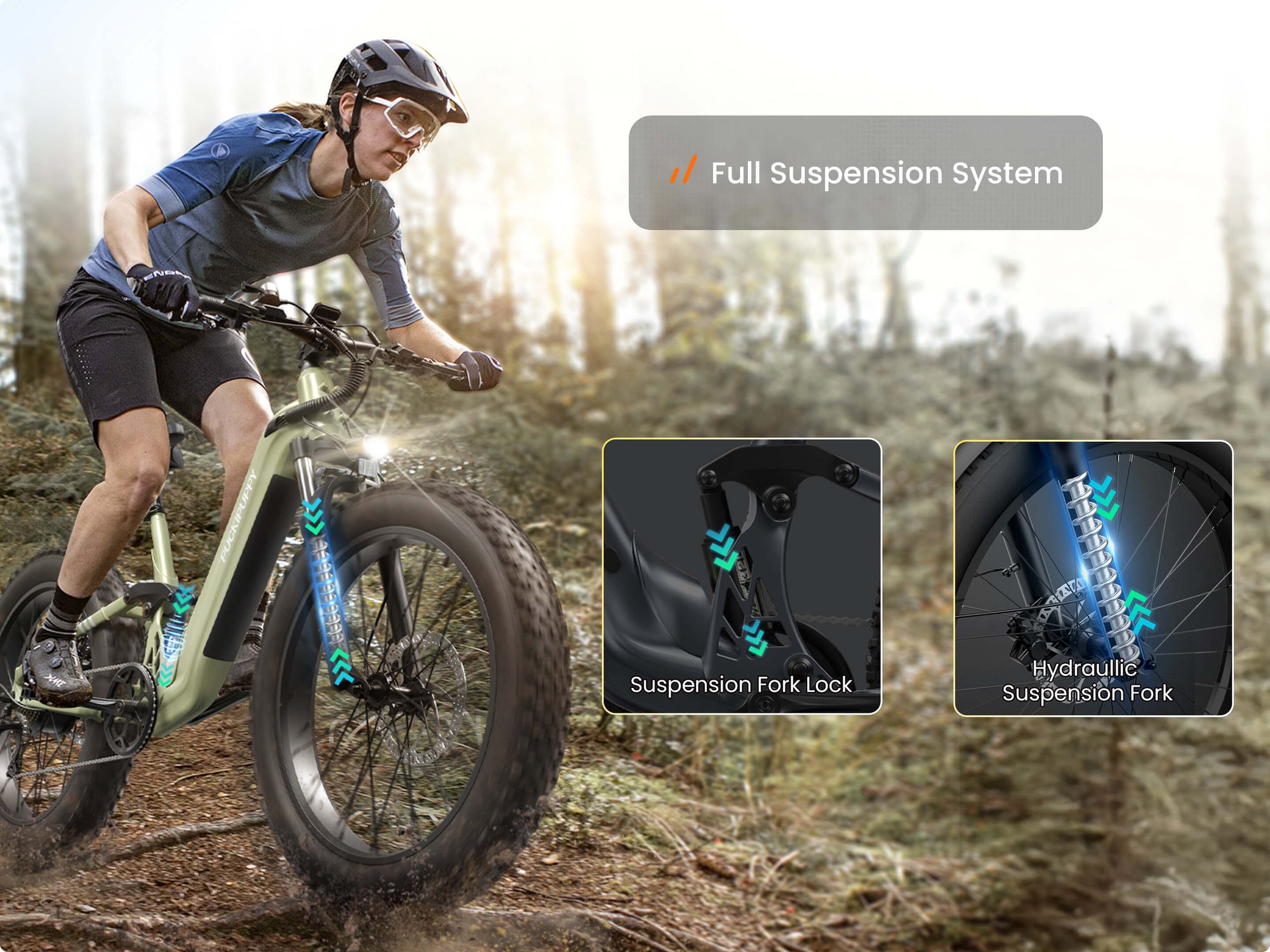 Boxer ST EbikeLight Green