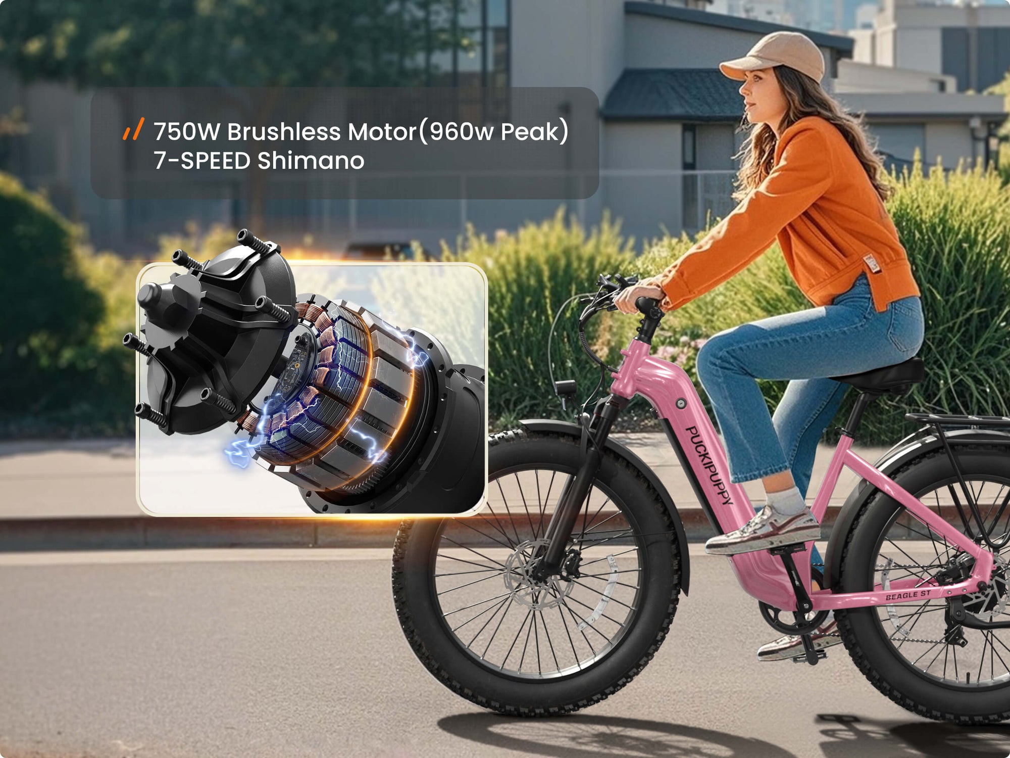Beagle 2 ST EbikePink