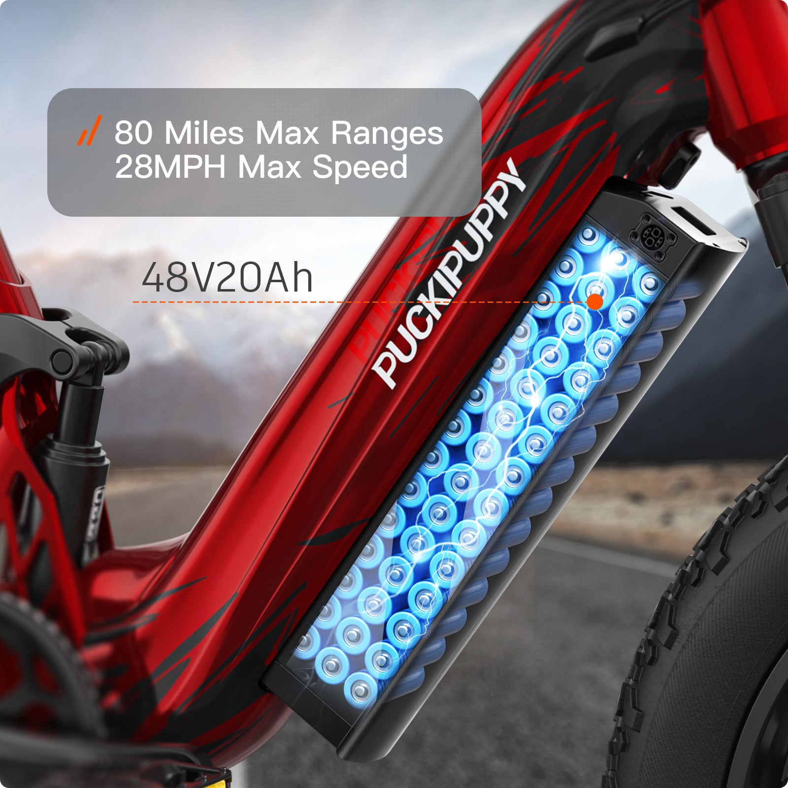 Corgi EbikeGraffiti Red