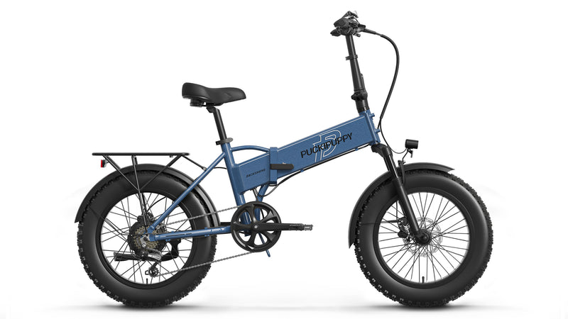 Blue Dachshund Ebike