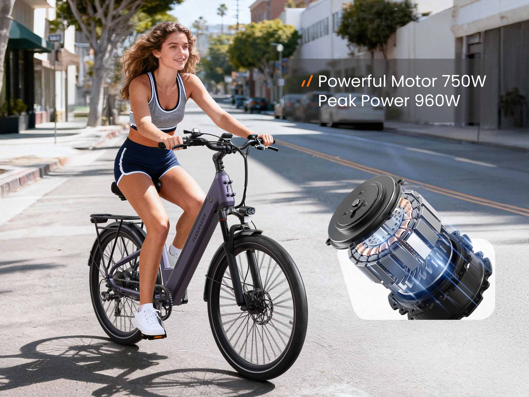 Poodle EbikeDusty Purple