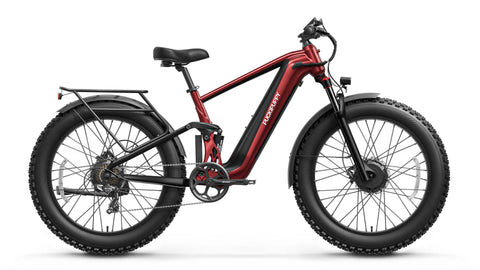 GoldenR Ebike - Black and Red