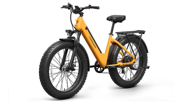 Bright Yellow Samoyed Ebike
