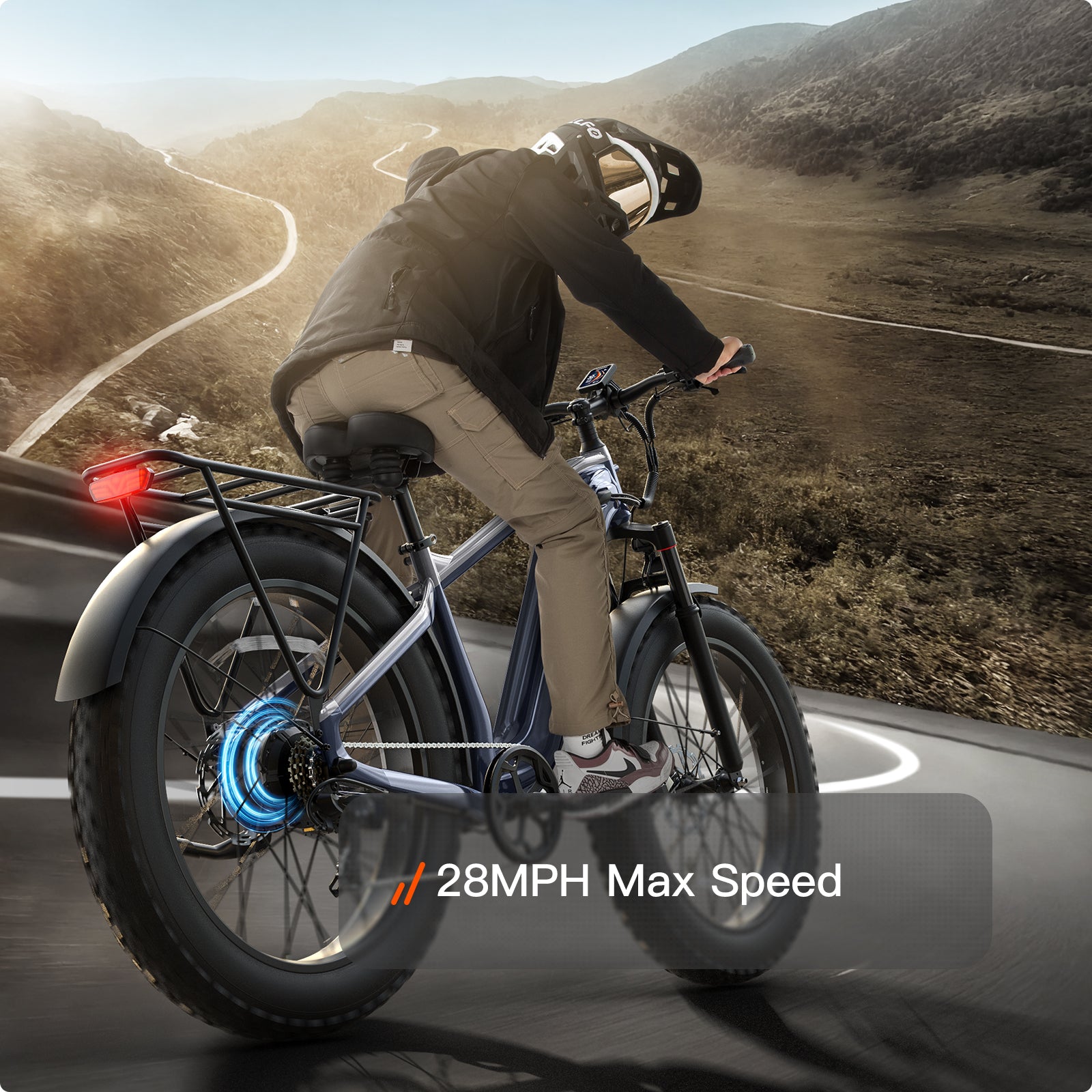 Beagle 2 EbikeNavy Blue + Gray