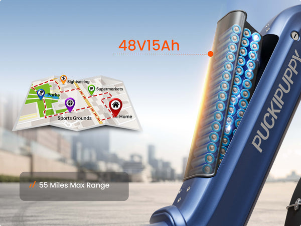 Rottweiler Electric TricycleBlue