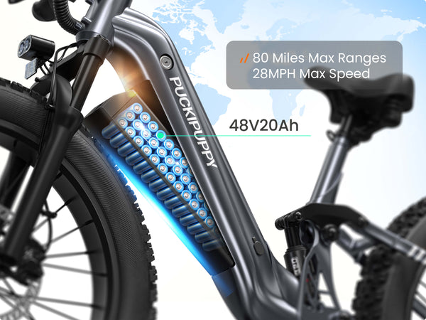 Extended Range: 80 Miles Speeds Up to 28 MPH