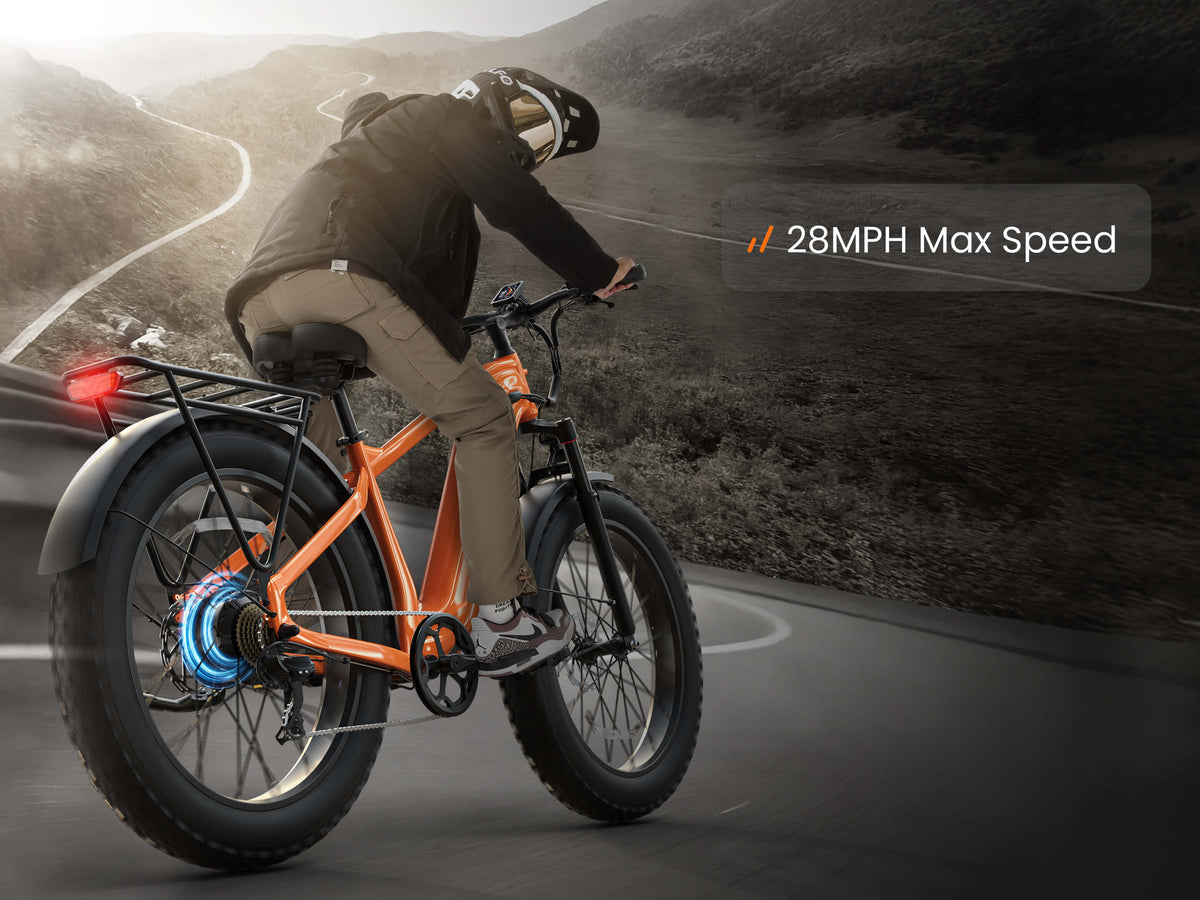 Beagle 2 Ebike*2Navy Blue&Grey+Orange