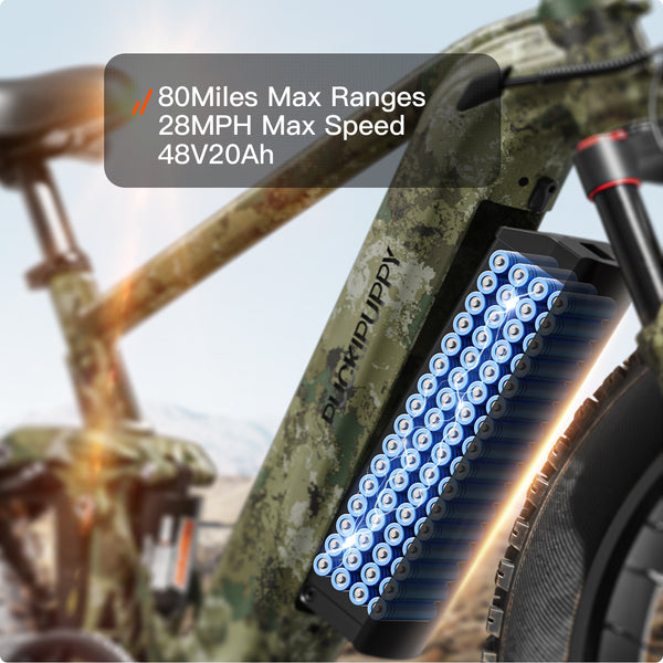 GoldenR EbikeForest Camouflage