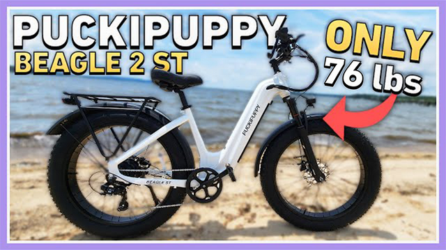 <p><strong>The Puckipuppy Beagle 2 ST...Lightweight Baby! Get out and Live Life...Electric Bike Life!</strong></p>