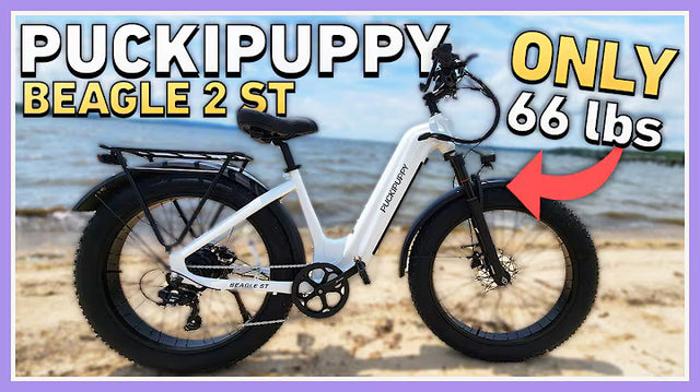 <p><strong>The Puckipuppy Beagle 2 ST...Lightweight Baby! Get out and Live Life...Electric Bike Life!</strong></p>