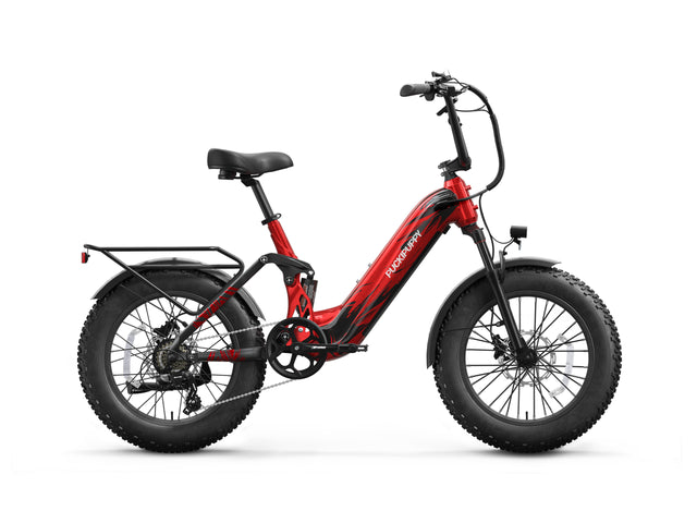 Corgi Ebike - Graffiti Red