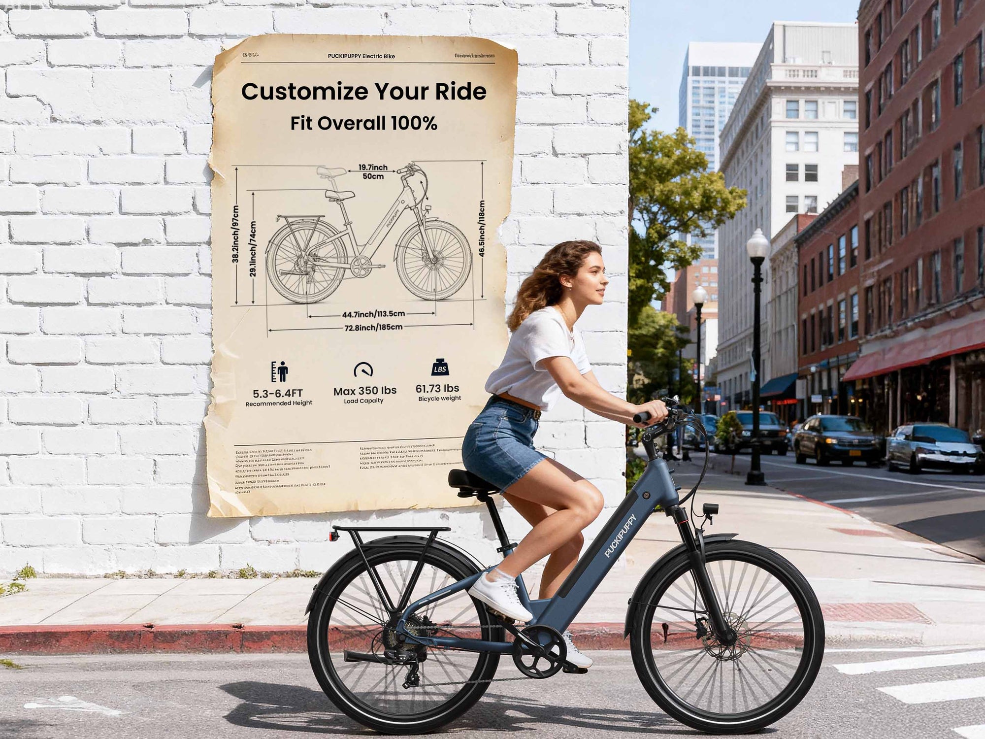 Poodle EbikeSlate Blue