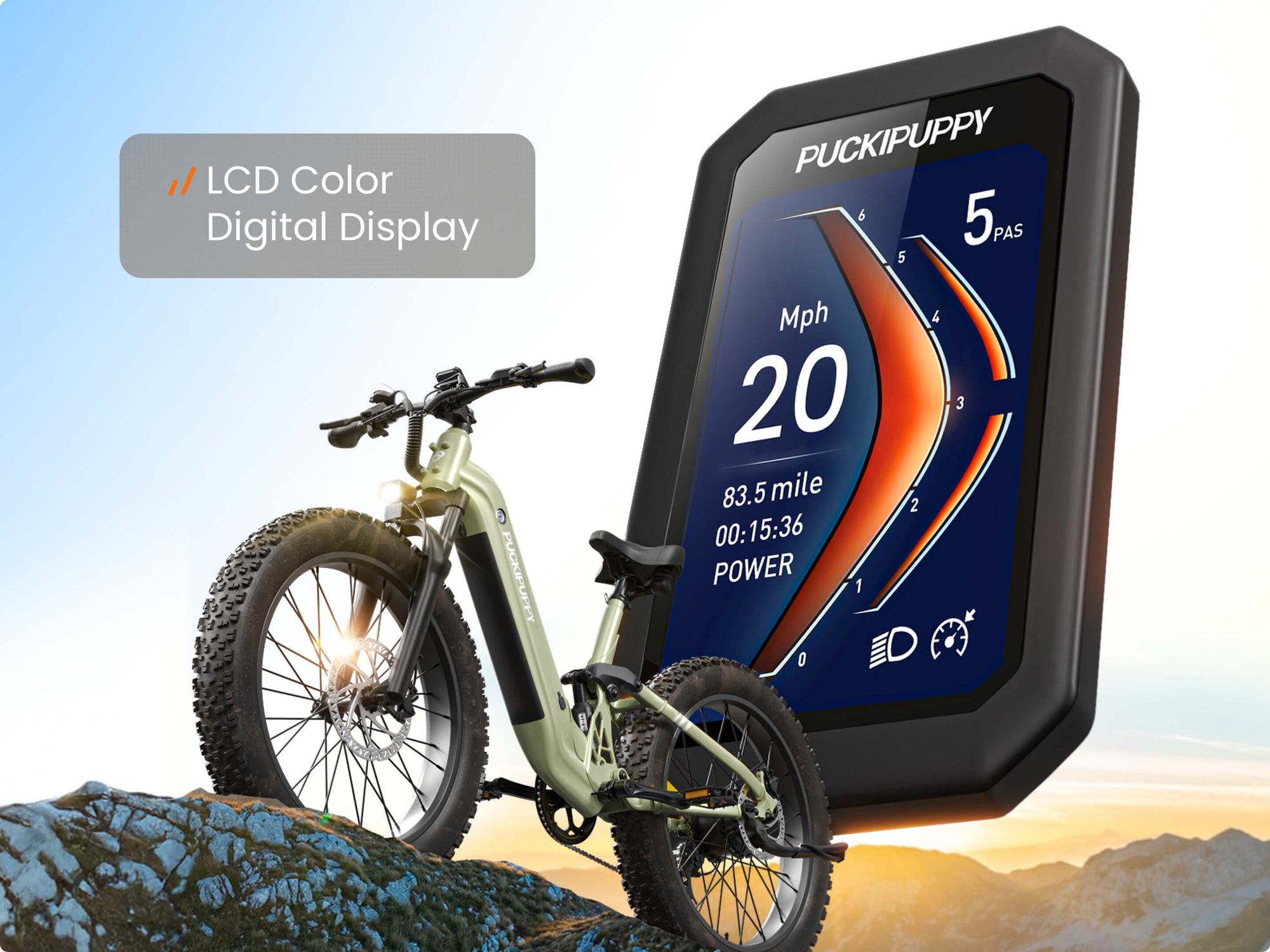 Full-Color LCD Display