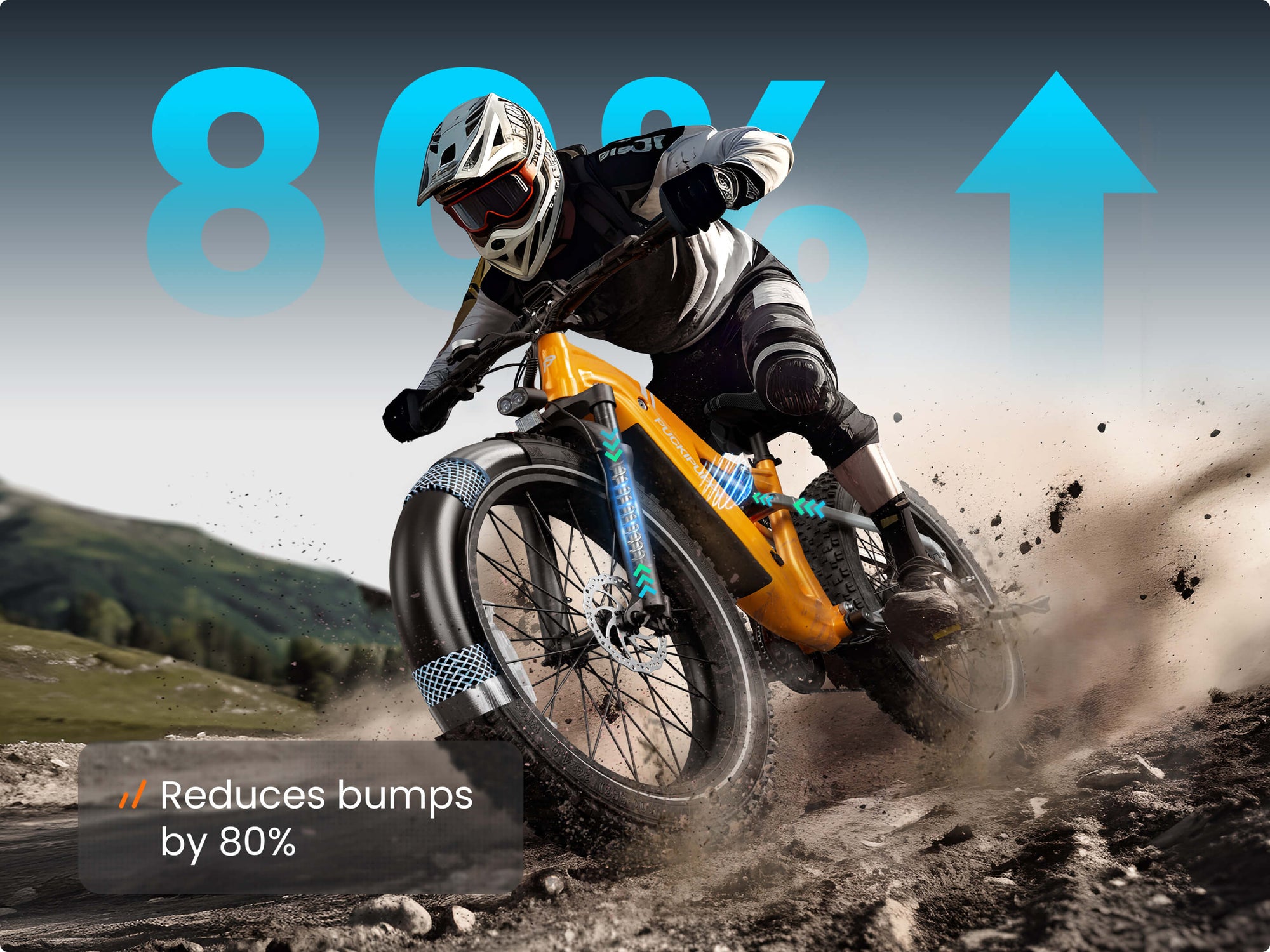 Reduces 80% of Bumps