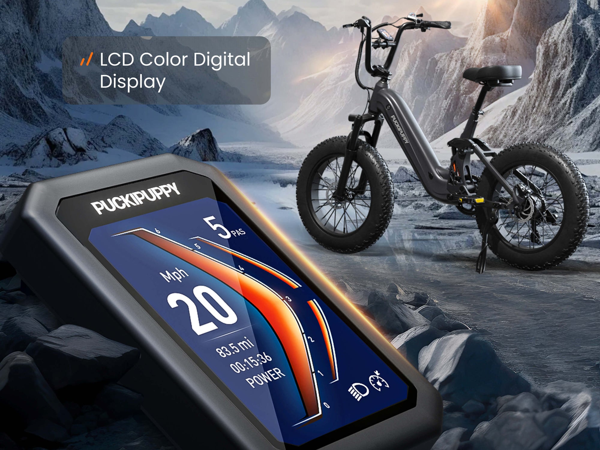 Bright Color LCD Screen