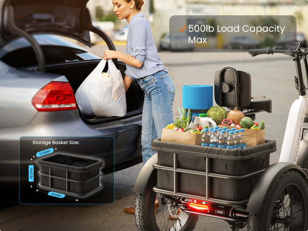 500 lb Maximum Carrying Capacity