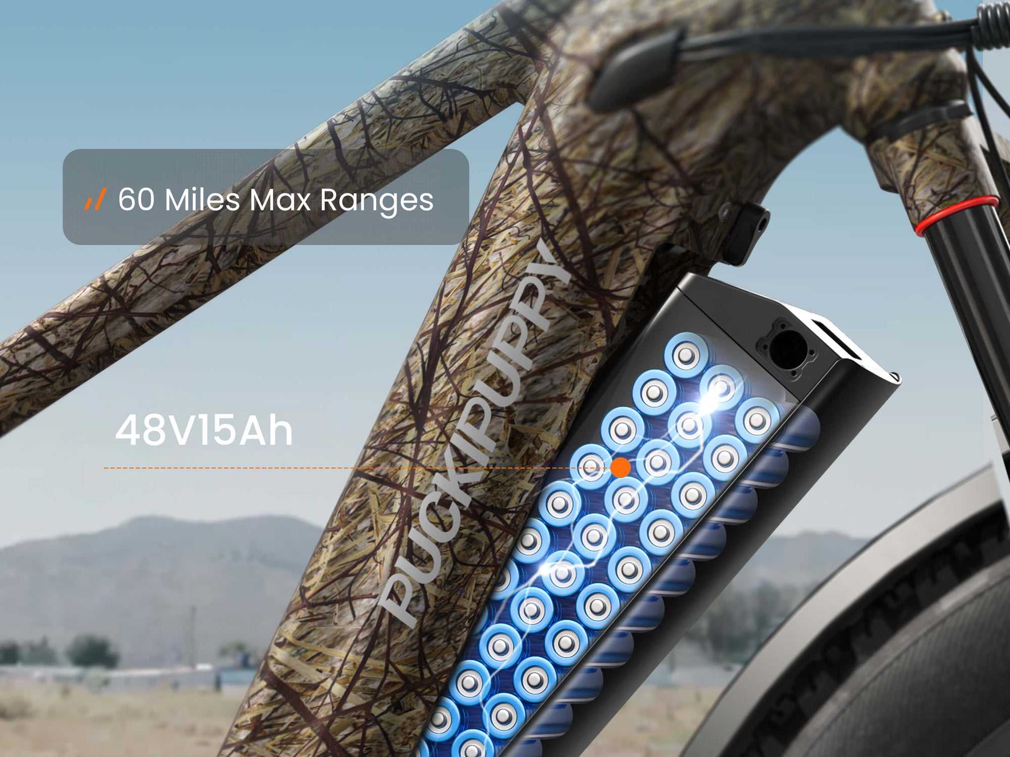 48V 15Ah 60-Mile Range