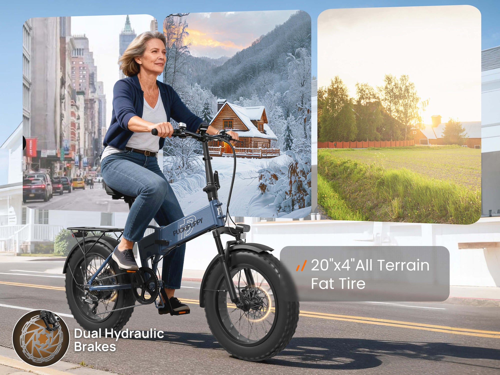 Dual Hydraulic Brakes