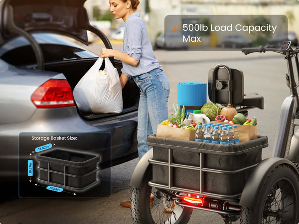 Maximum Load Capacity: 500 lb